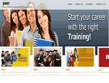 Tablet Screenshot of bimtbadaun.com